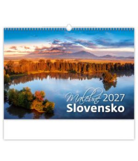 Nástenný kalendár Malebné Slovensko 45 x 31,5 cm 2027