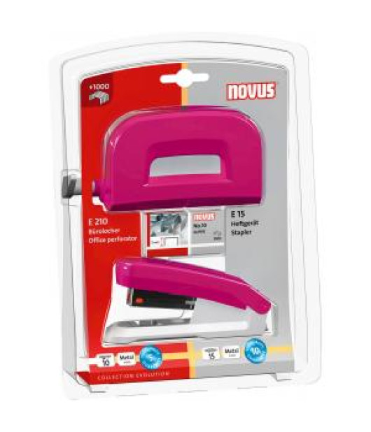 Súprava kolekcie NOVUS EVOLUTION E 15/E 210 ružová Súprava kolekcie NOVUS EVOLUTION E 15/E 210 ružová