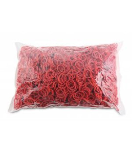 Gumičky Office Products 20mm 1kg červené