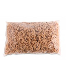 Gumičky Office Products 25mm 1kg prírodná farba