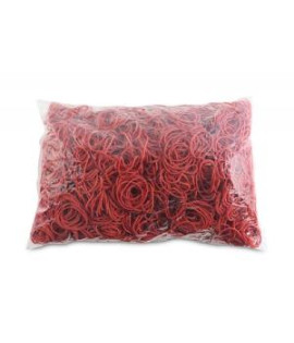 Gumičky Office Products 30mm 1kg červené