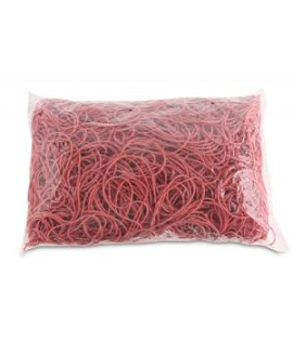 Gumičky Office Products 100mm 1kg červené