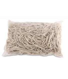 Gumičky Office Products 130mm 1kg biele