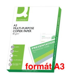 Kopírovací papier Q-CONNECT A3, 80g