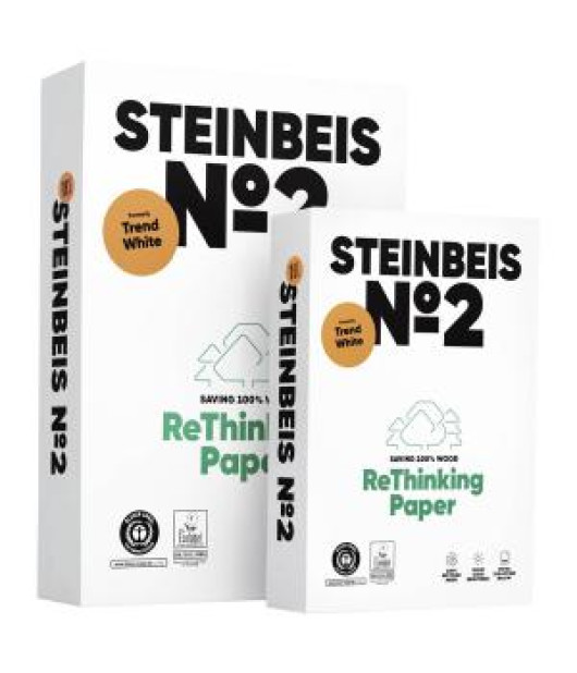 Kopírovací papier Steinbeis №2recyklovaný A4, 80g CIE 85 Kopírovací papier Steinbeis №2recyklovaný A4, 80g CIE 85