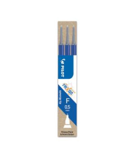 Náhradná náplň do gumovacieho rollera PILOT Frixion Point 0,5 mm modrá 3ks