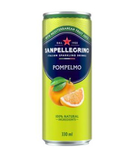 Minerálna voda SAN PELLEGRINO grapefruit 6 x 330ml v plechovke