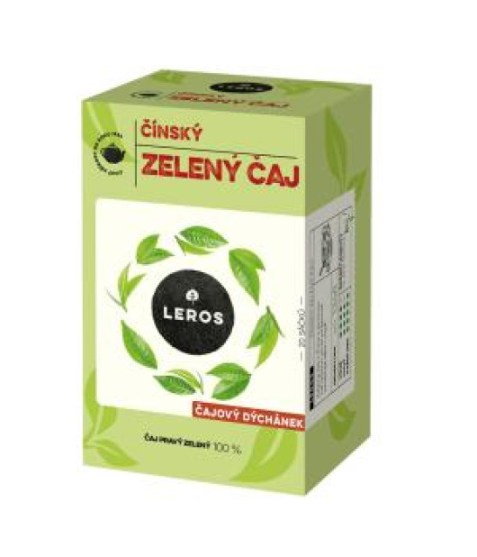 Čaj LEROS čínsky zelený Čajová chvíľka HB 20 x 2 g Čaj LEROS čínsky zelený Čajová chvíľka HB 20 x 2 g