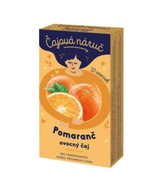 Čaj LEROS ovocný Čajová náruč pomaranč 20 x 1 g