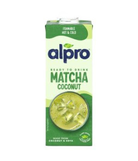 Kokosovo-sójový nápoj Alpro Matcha 1l