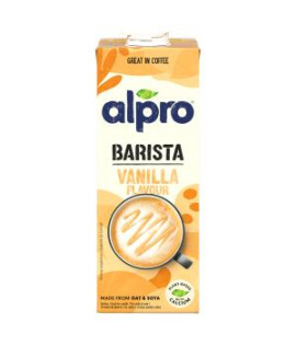 Ovseno-sójový nápoj Alpro BARISTA s vanilkovou príchuťou 1l