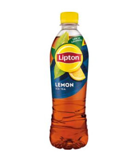 Čierny ľadový čaj Lipton citrón 12 x 0,5 ℓ