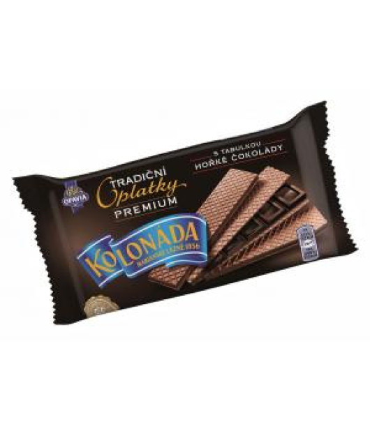 Oblátky Kolonáda Premium - horká čokoláda 92 g