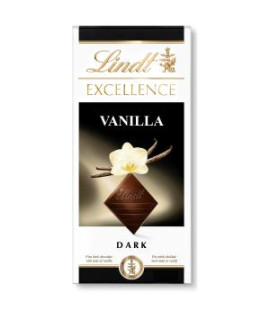 Lindt EXCELLENCE Horká čokoláda s príchuťou vanilky 100g