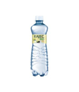 Pramenitá voda Rajec BIO nesladená Ruža a černica 8 x 0,75 ℓ