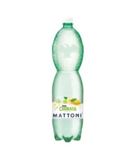 Minerálna voda MATTONI ochutená - cedrata sýtená 6 x 1,5 ℓ