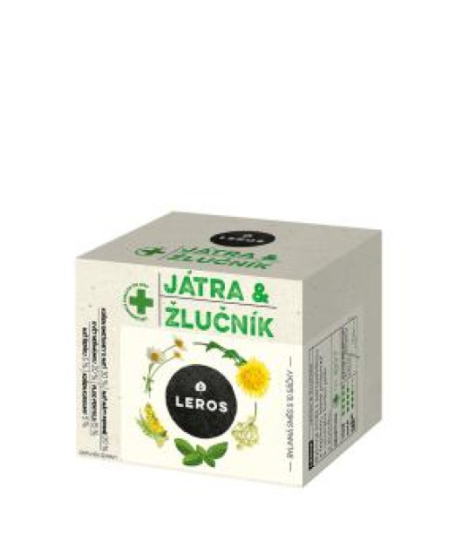 Čaj LEROS Bylinný Natur Pečeň a žlčník 10 x 1,5g Čaj LEROS Bylinný Natur Pečeň a žlčník 10 x 1,5g