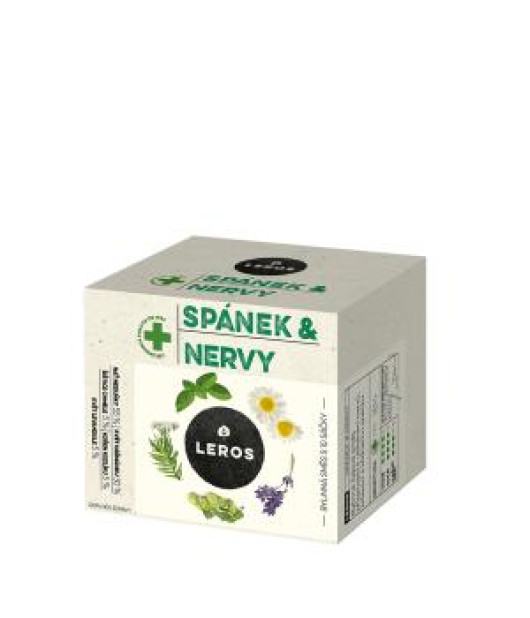 Čaj LEROS Bylinný Natur Spánok a nervy 10 x 1,3g Čaj LEROS Bylinný Natur Spánok a nervy 10 x 1,3g