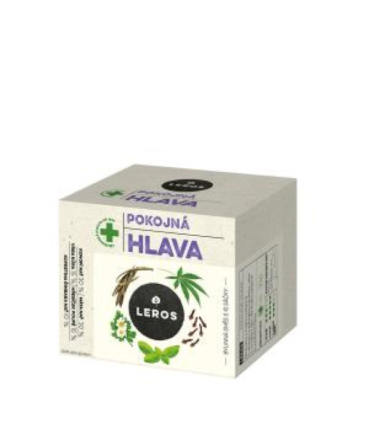Čaj LEROS Bylinný Natur Pokojná hlava 10 x 1,5g Čaj LEROS Bylinný Natur Pokojná hlava 10 x 1,5g