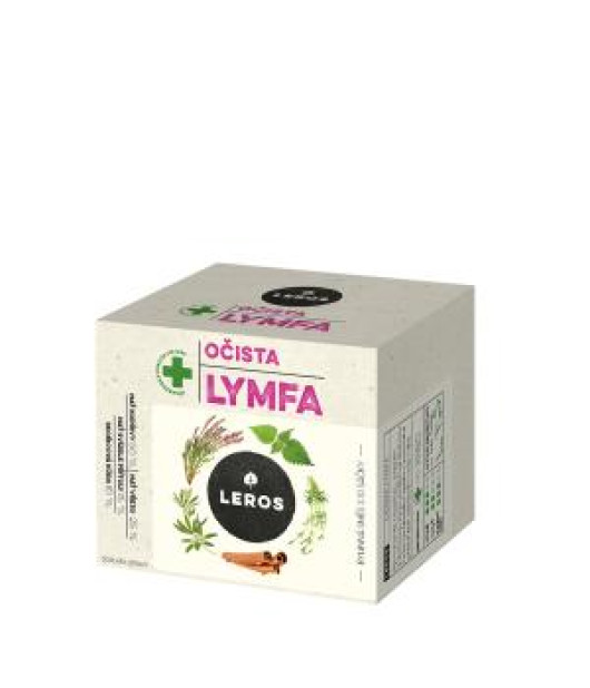 Čaj LEROS Bylinný Natur Očista lymfa 10 x 1,5g Čaj LEROS Bylinný Natur Očista lymfa 10 x 1,5g