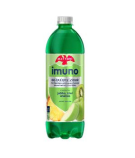 Minerálna voda MATTONI IMUNO jemne sýtená jablko,kiwi,ananás 6 x 0,7l