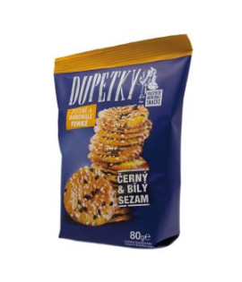 Dupetky pečené sezamové 80g+20%