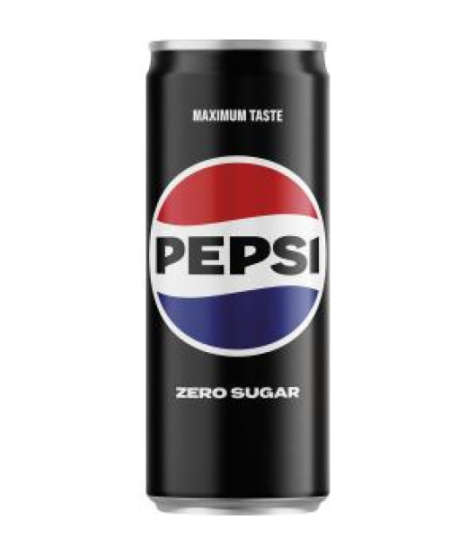 Pepsi ZERO Sugar plechovka 24 x 0,33 l Pepsi ZERO Sugar plechovka 24 x 0,33 l
