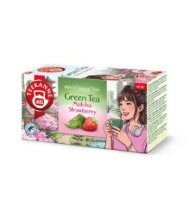 Čaj TEEKANNE Green Tea Matcha Strawberry 35g