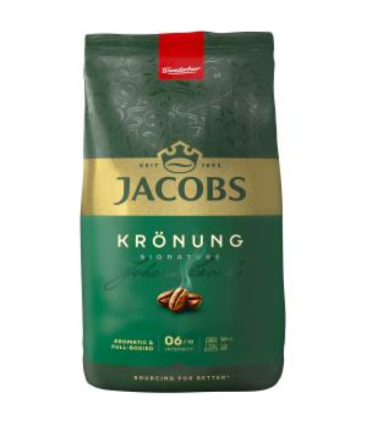Káva Jacobs Kronung Signature zrnková 1kg Káva Jacobs Kronung Signature zrnková 1kg
