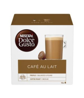 Kávové kapsule DOLCE GUSTO Café Au Lait (16 ks)