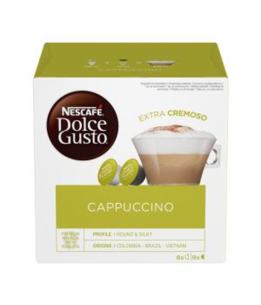 Kávové kapsule DOLCE GUSTO Cappuccino (16 ks)