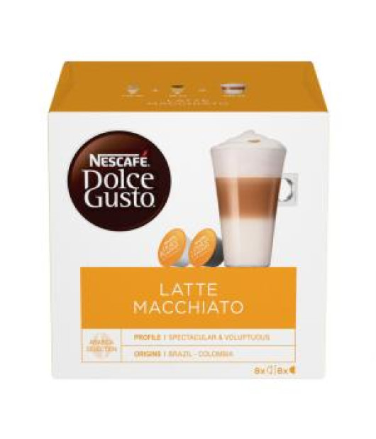 Kávové kapsule DOLCE GUSTO Latte Macchiato (16 ks) Kávové kapsule DOLCE GUSTO Latte Macchiato (16 ks)
