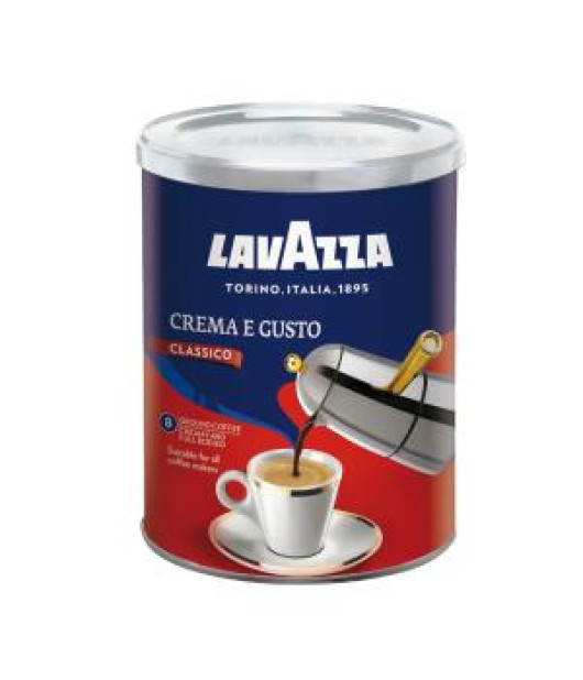 Mletá káva LAVAZZA Crema e Gusto 250 g v dóze Mletá káva LAVAZZA Crema e Gusto 250 g v dóze