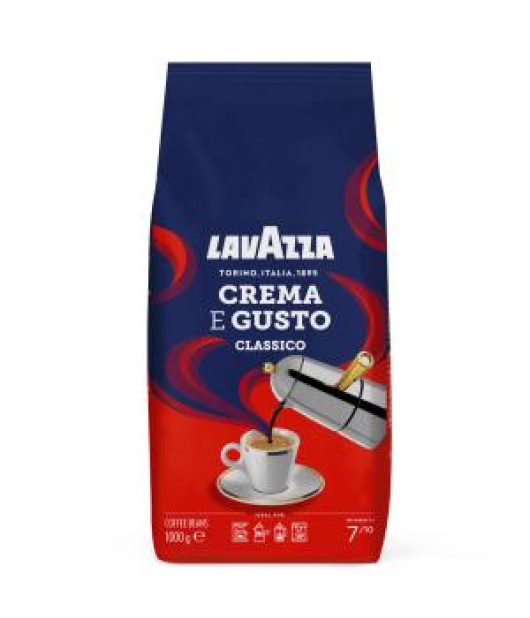 Mletá káva LAVAZZA Crema e Gusto Classico 1 kg Mletá káva LAVAZZA Crema e Gusto Classico 1 kg