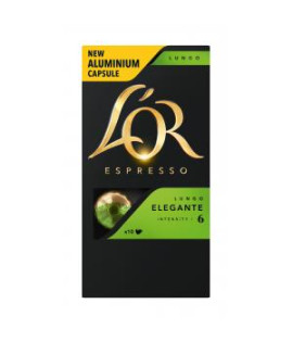 Kapsule L´OR Lungo Elegante 10 kapsúl 52 g