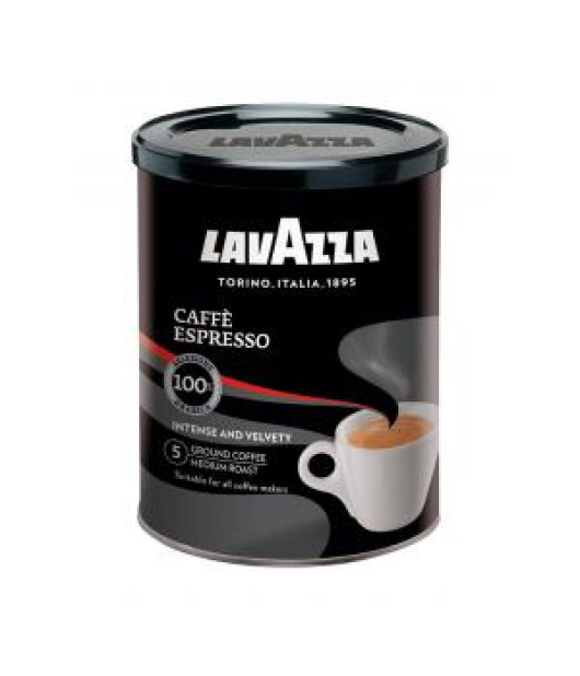 Mletá káva LAVAZZA Caffé Espresso v dóze 250 g Mletá káva LAVAZZA Caffé Espresso v dóze 250 g