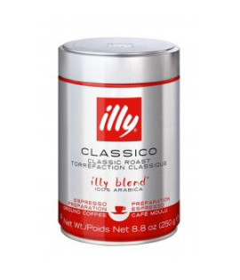 Káva Illy Espresso Classico v dóze mletá 250 g