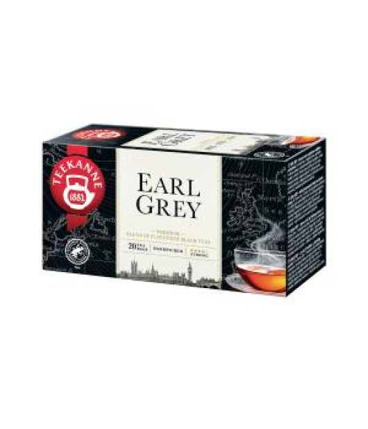 Čaj TEEKANNE čierny Earl Grey HB 20 x 1,65g Čaj TEEKANNE čierny Earl Grey HB 20 x 1,65g