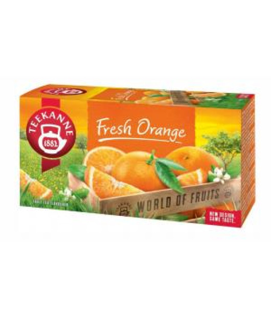 Čaj TEEKANNE ovocný Fresh Orange HB 20 x 2,25g Čaj TEEKANNE ovocný Fresh Orange HB 20 x 2,25g