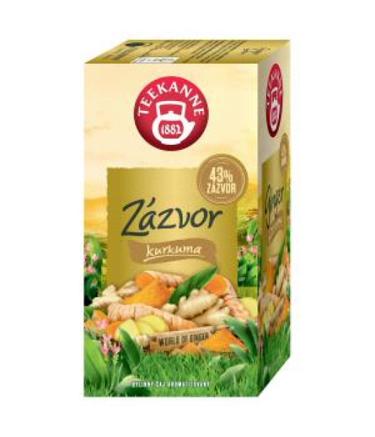 Čaj TEEKANNE Ginger & Curcuma HB 20 x 1,6g