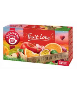 Čaj TEEKANNE ovocný Fruit Love HB 20 x 2,25g