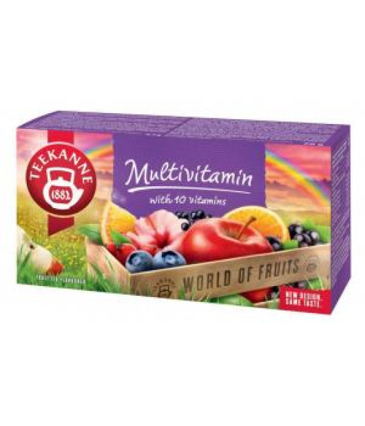 Čaj TEEKANNE ovocný Multivitamin HB 20 x 2,5g
