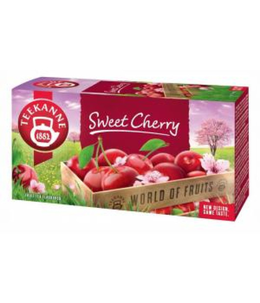 Čaj TEEKANNE ovocný Sweet Cherry HB 20 x 2,5g Čaj TEEKANNE ovocný Sweet Cherry HB 20 x 2,5g