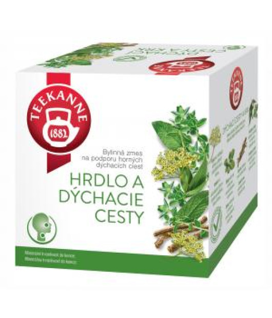 Čaj TEEKANNE hrdlo a dýchacie cesty HB 10 x 2g