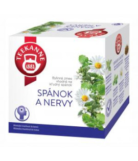 Čaj TEEKANNE bylinný Spánok a nervy HB 10 x 2g