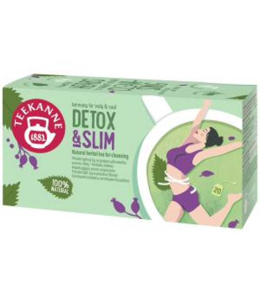 Čaj TEEKANNE Harmony for body & soul Detox & Slim HB 20 x 1,6g