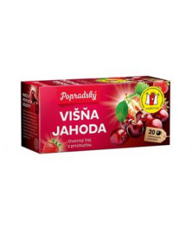 Čaj BOP ovocný višňa jahoda 20 x 2g