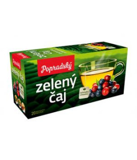 Čaj BOP zelený čučoriedka a brusnica 30g