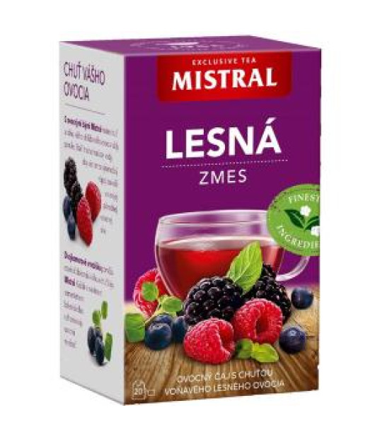 Čaj MISTRAL ovocný lesná zmes HB 40 g