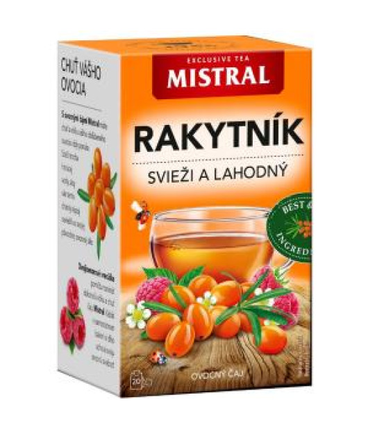 Čaj MISTRAL ovocný Rakytník HB 40 g Čaj MISTRAL ovocný Rakytník HB 40 g